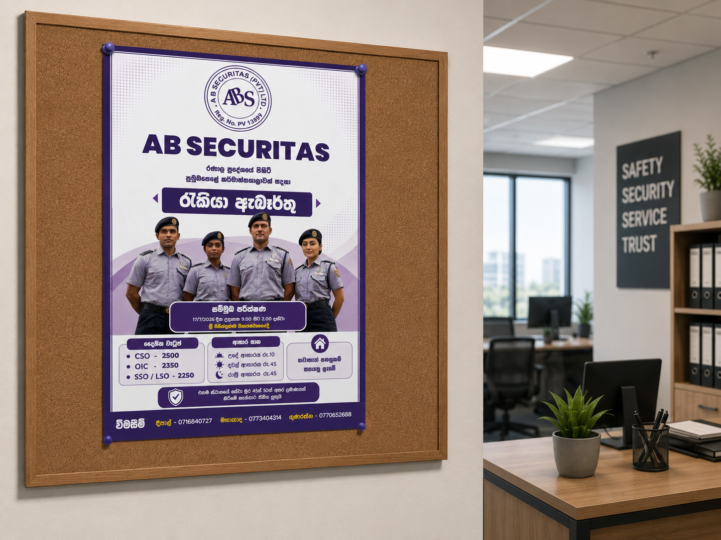 Job Advertisement Poster